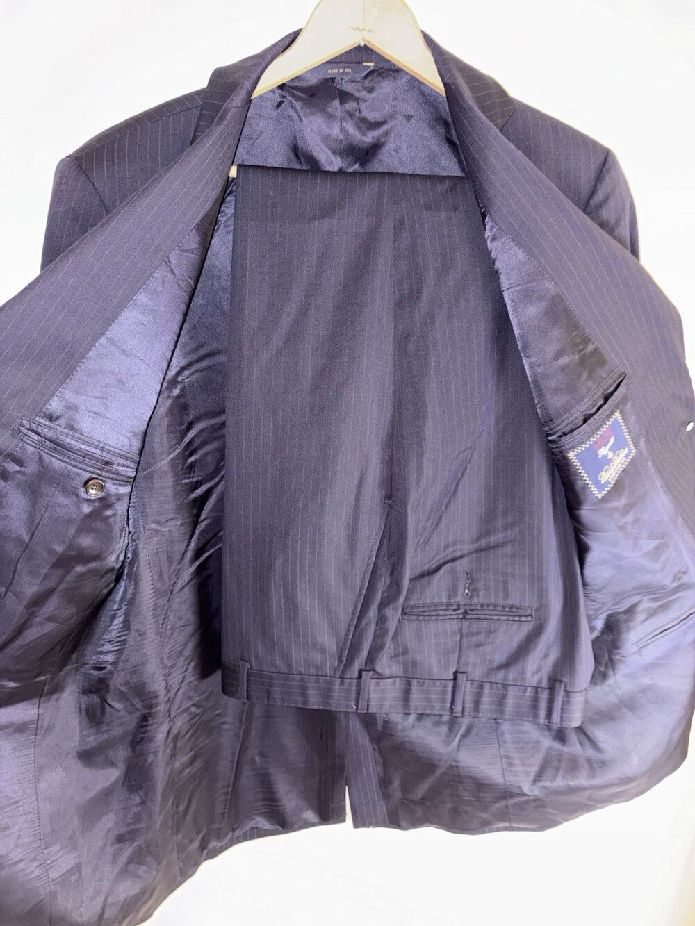 Brooks Brothers Navy Pinstripe Suit Jacket